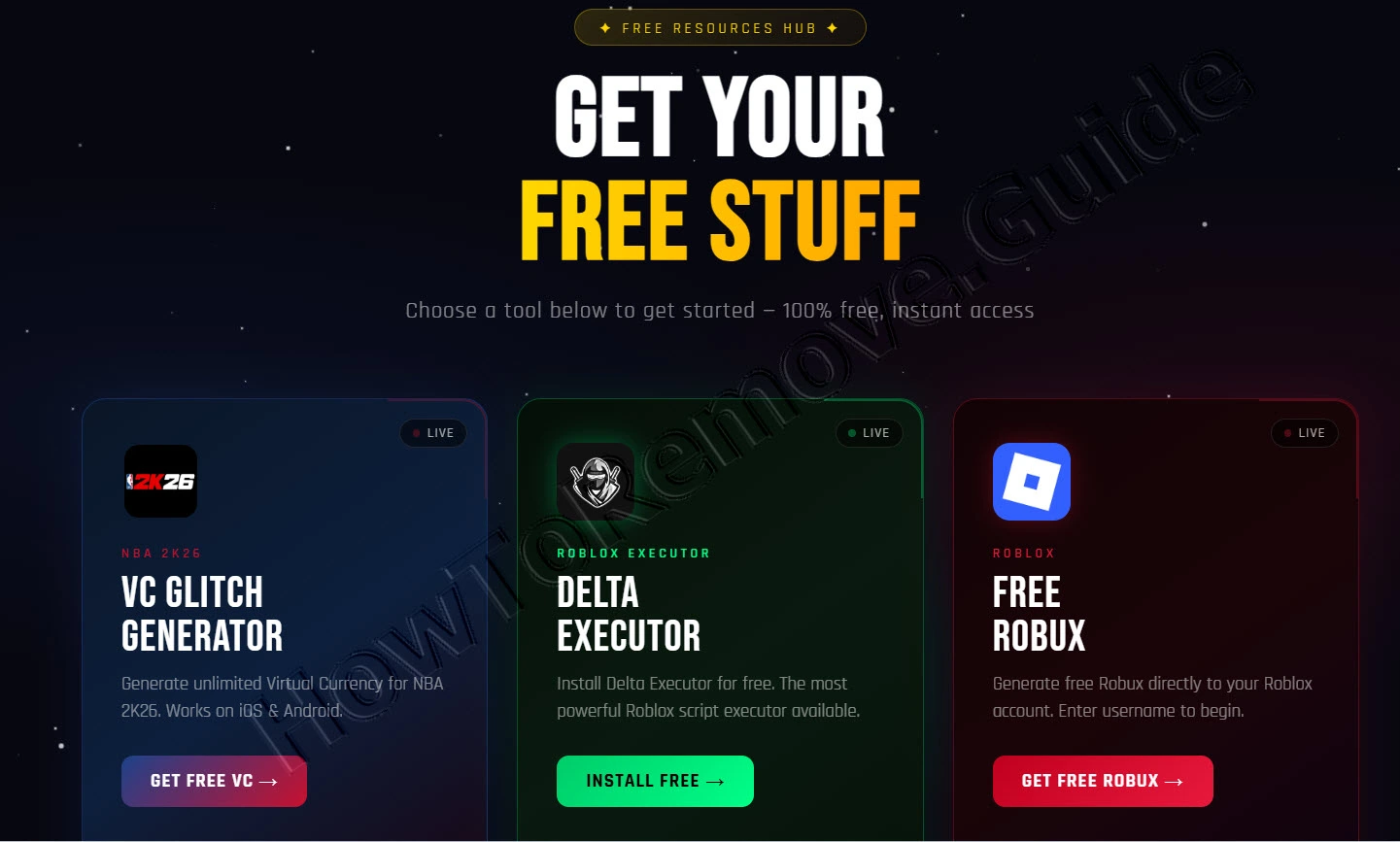 trendymods.net free robux scam