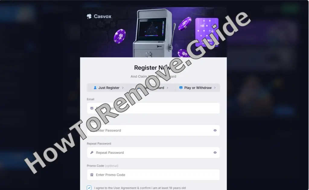 Casvox.com Scam Casino
