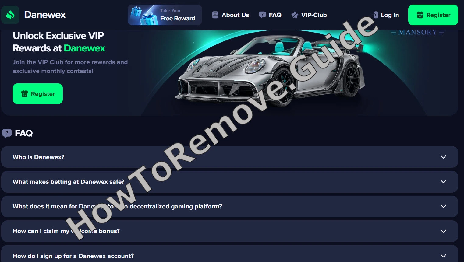 Danewex Scam Casino