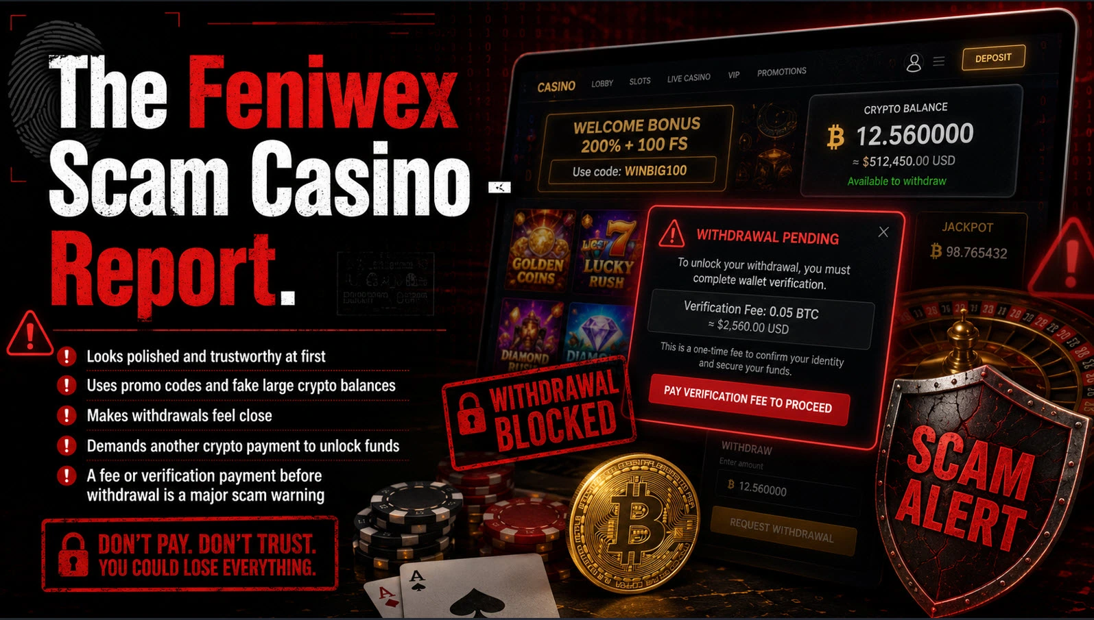 Feniwex Scam Casino