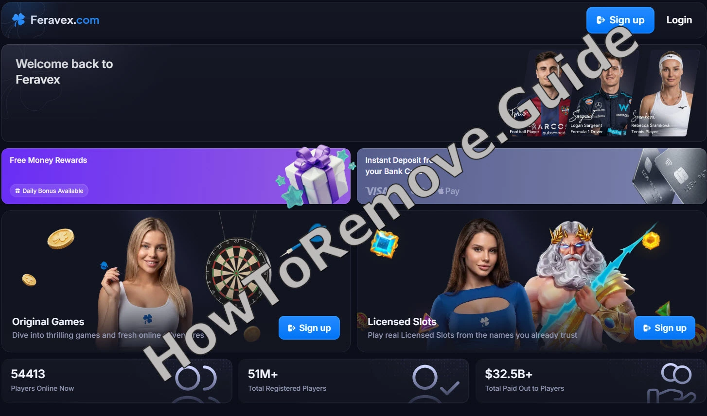 Feravex Scam Casino