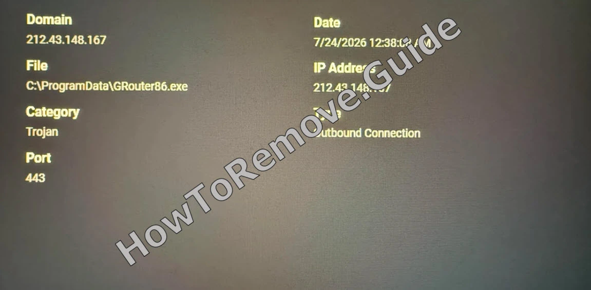 GRouter86.exe Virus