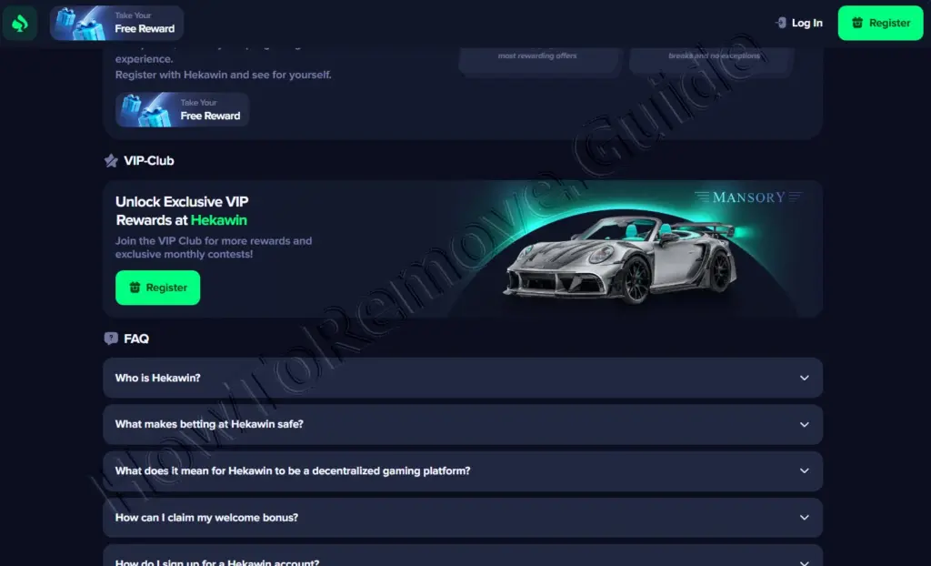 Hekawin Scam Casino