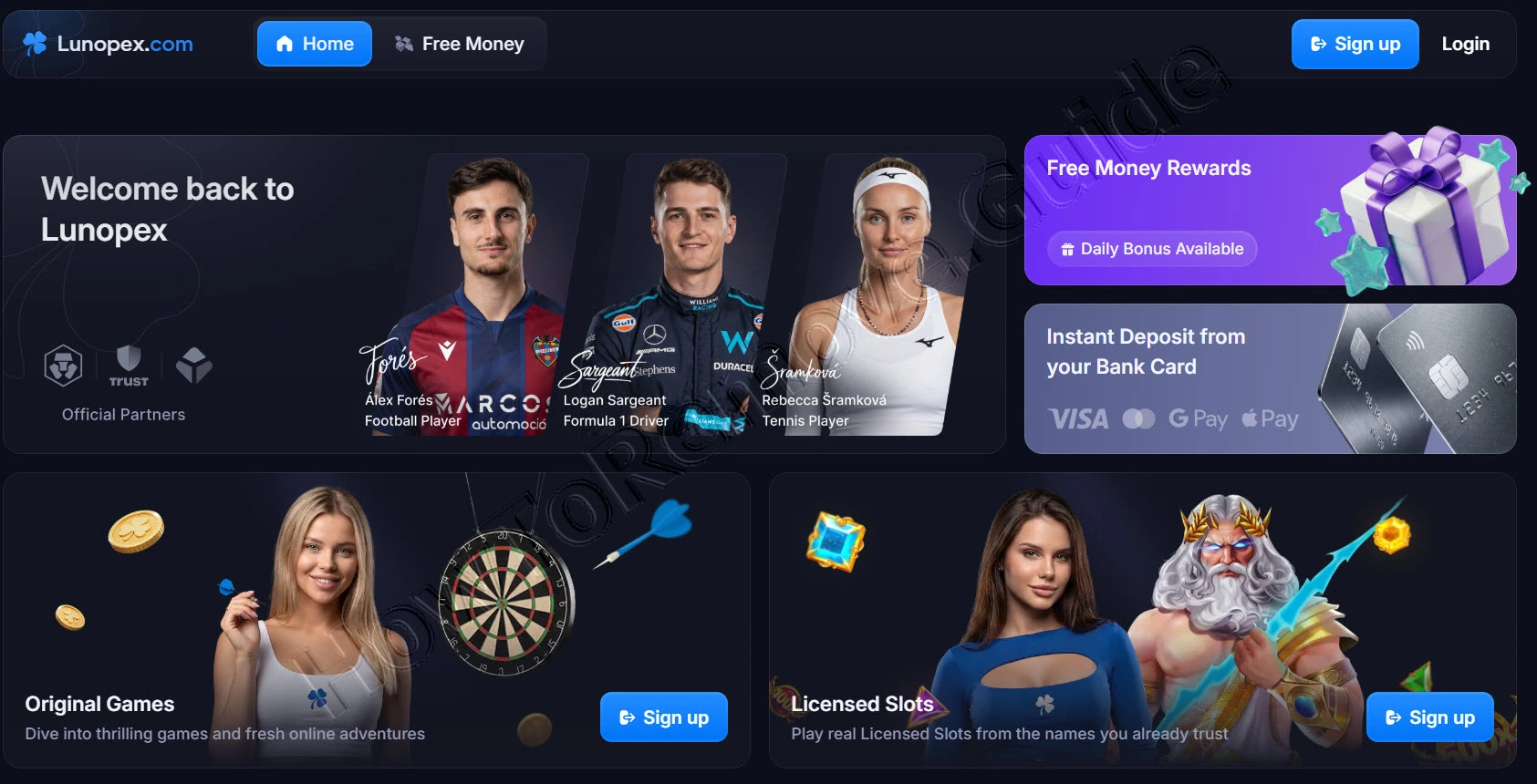 Lunopex Scam Casino
