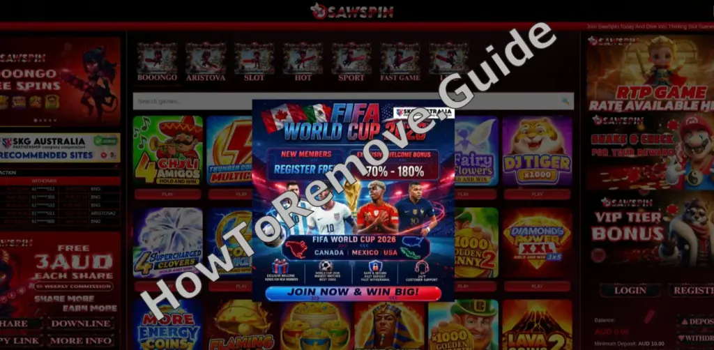 Sawspin Scam Casino