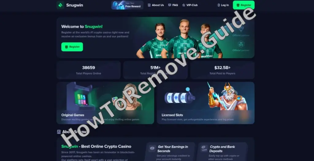 Snugwin Scam Casino