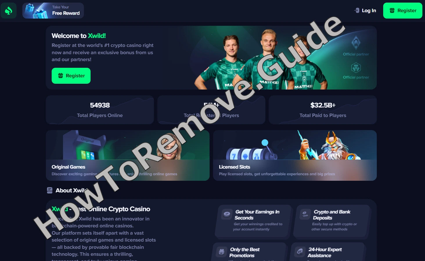 Xwild.cc Scam Casino