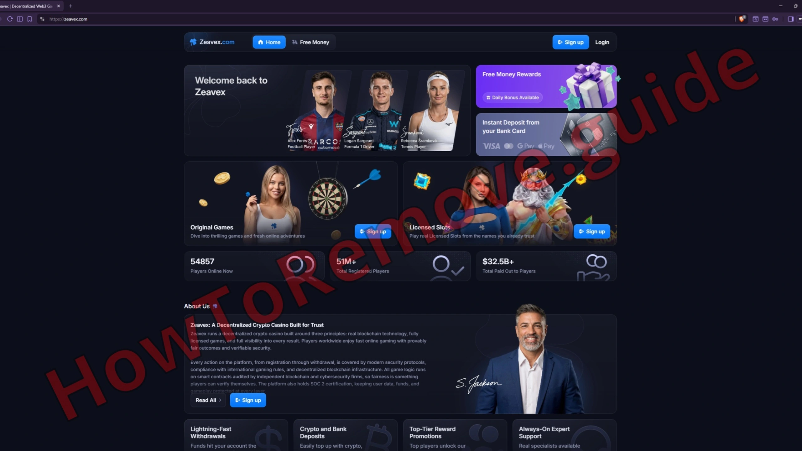 Zeavex Casino scam